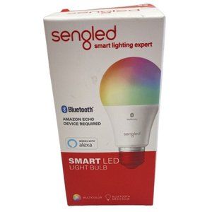 Sengled Smart Light Bulb, Multi-colored Bluetooth Mesh Lightbulb, A19 Dimmable L